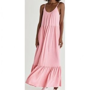 Z Supply Tank Maxi Dress Pink Size Small